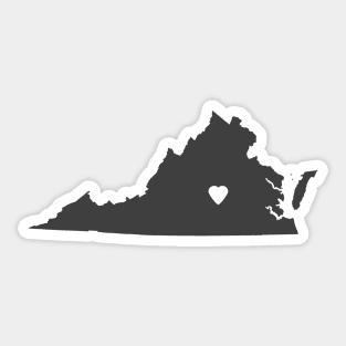 Virginia Love Sticker